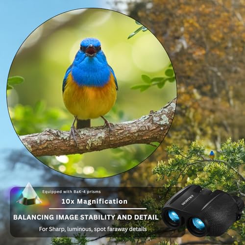 Compact binoculars folded design
