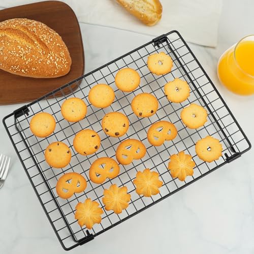 Carbon steel wire rack with nonstick coating