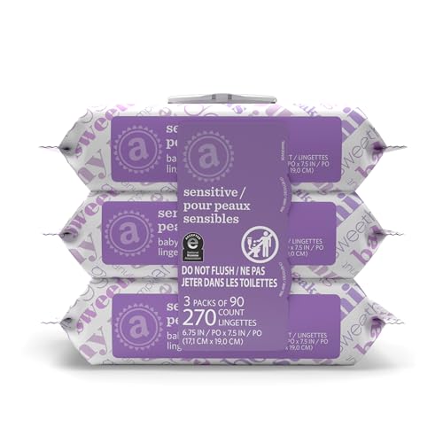 Elements Sensitive Unscented Baby Wipes front view