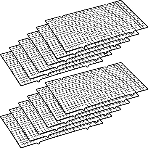 Harloon 12 pack black nonstick cooling racks