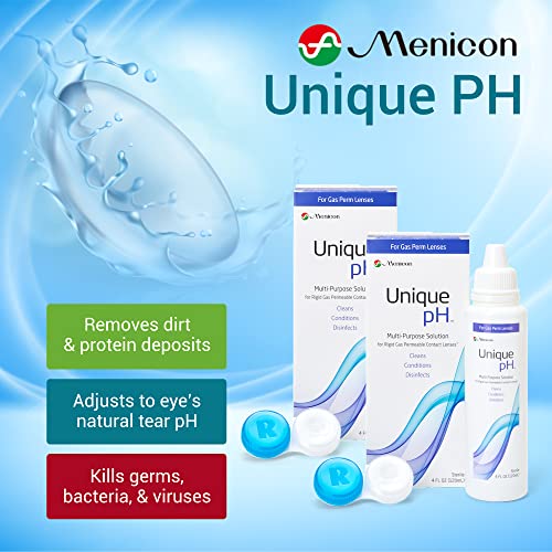 Menicon Unique pH Multi-Purpose Solution bottles