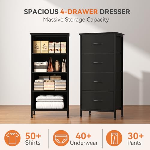 Sweetcrispy dresser with adjustable leg detail