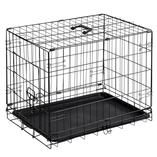 DUMOS 24 Inch Dog Crate front view