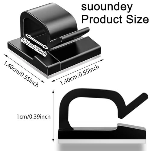 Adhesive backing of suoundey wire holder
