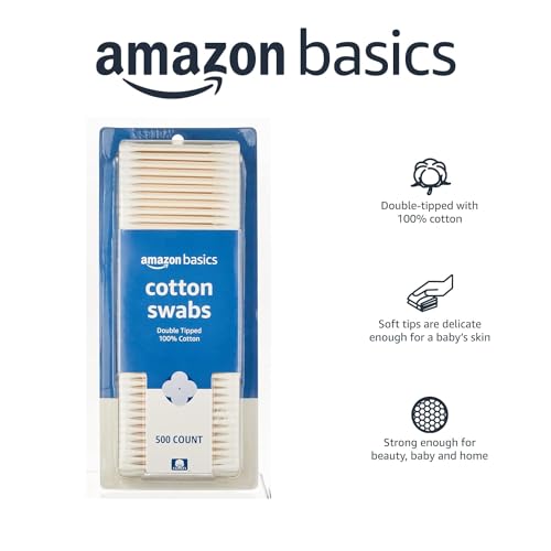 Basics cotton swabs packaging view