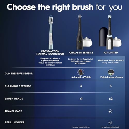 Oral-B iO Series 2 electric toothbrush travel case