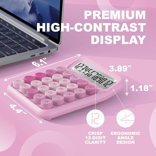 CATIGA 12-digit calculator large LCD display