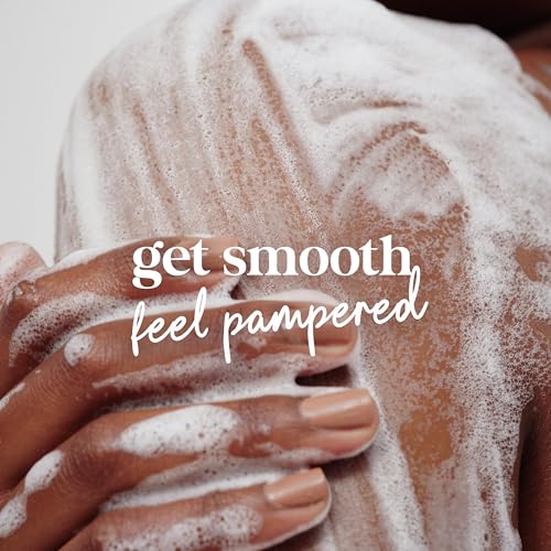 Dove Pamper body wash texture and lather demonstration