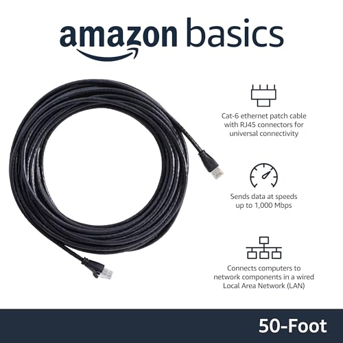 50-foot RJ45 Ethernet patch cable