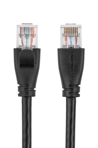 Cat-6 cable with gold-plated connectors