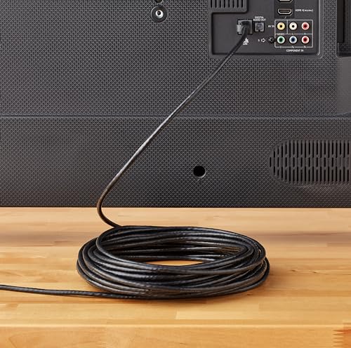 Black Ethernet patch cable