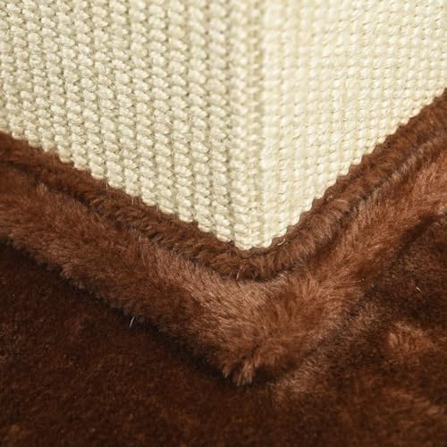Cat scratching post with replaceable dangle toy