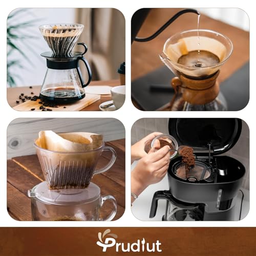 Prudiut coffee filters for 8-12 cup machines