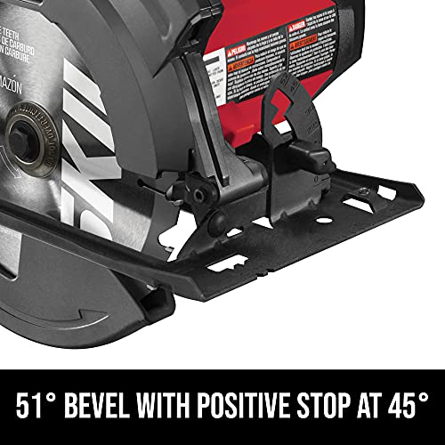 SKIL 5280-01 blade and guard detail