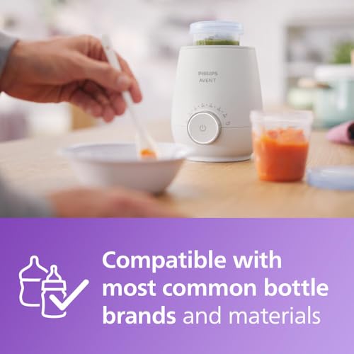Top view of the Philips Avent Premium Fast Bottle Warmer