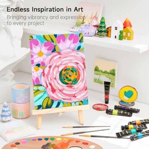 Various crafts painted with Shuttle Art acrylics
