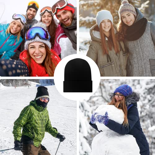 LYDTICK Black Beanie Hats for Gifting