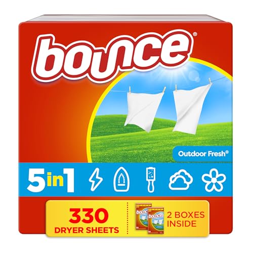 Bounce Outdoor Fresh Dryer Sheets 330 count box front