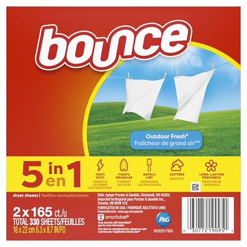Full Bounce 330 count dryer sheets bundle