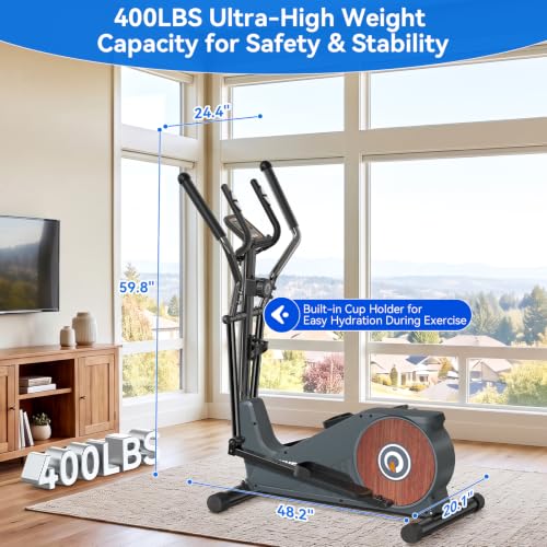 Elliptical Machine smart LCD & APP connectivity