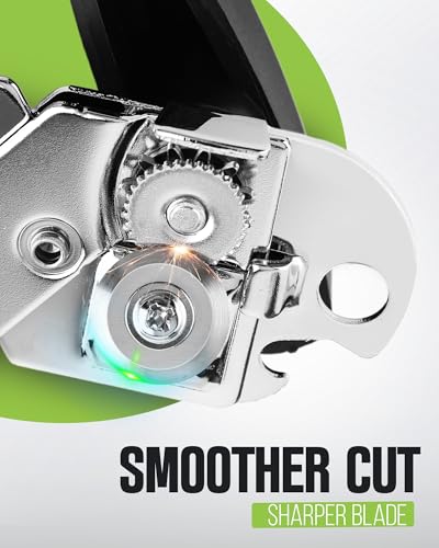 Close up of smooth cut edge from PUPTILY opener