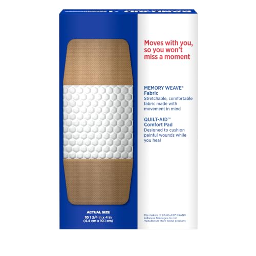 Band-Aid flexible fabric weave texture