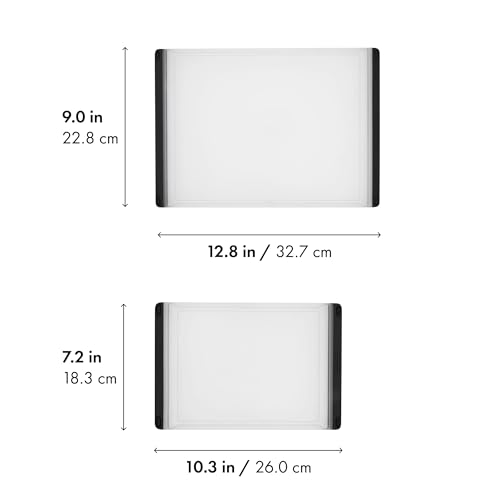OXO everyday cutting board for meal preparation