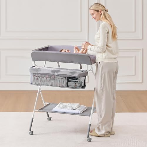 Safety edges on nursery changing station