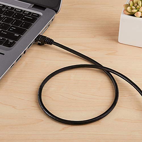 Amazon Basics Cat 6 cable snagless plug and gold-plated contacts