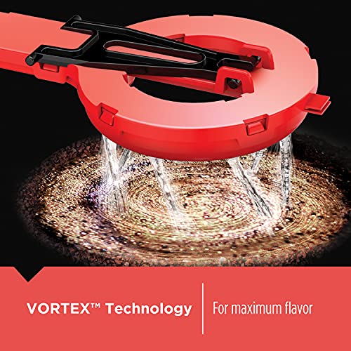 Thermal carafe pouring coffee without dripping