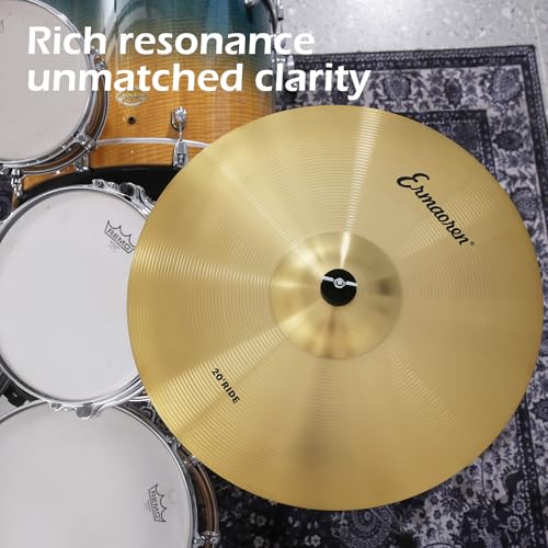 18-inch gold crash cymbal