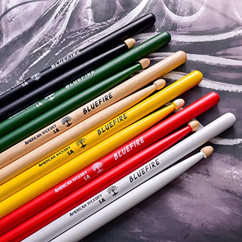 HUN Bluefire 5A sticks showing straight grain wood