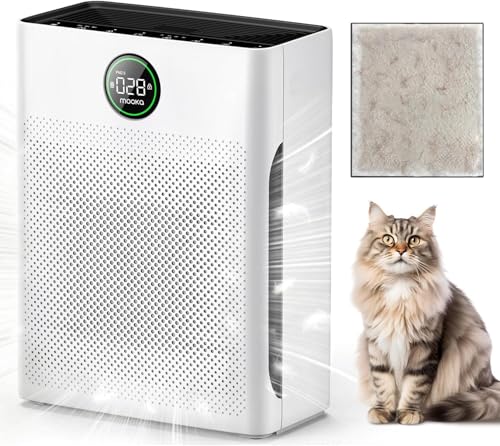 MOOKA PR1 Air Purifier white front view