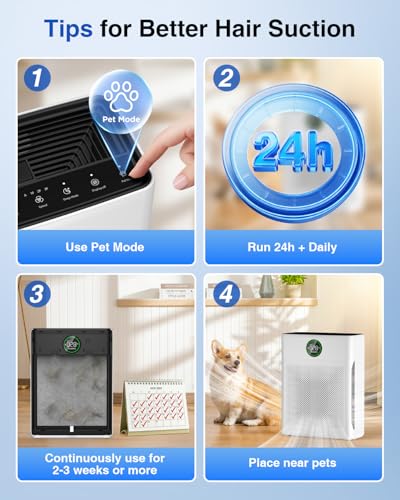 MOOKA PR1 air purifier in a bedroom setting