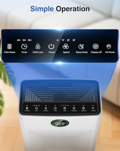 MOOKA PR1 air purifier rear profile