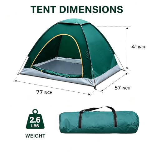 Wind Tour backpacking tent setup