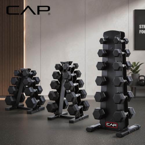 Strength training equipment display