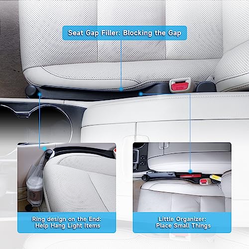 Givifive organizer installed in a vehicle seat gap