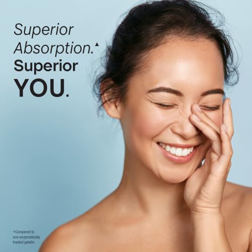 Collagen peptides for hair and skin
