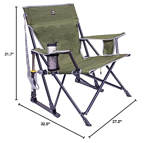 GCI Outdoor Kickback Rocker mesh backing detail