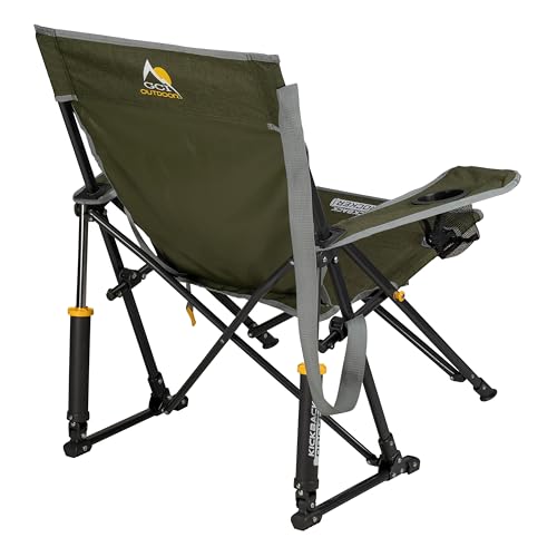 GCI Outdoor Kickback Rocker cup holder and armrest
