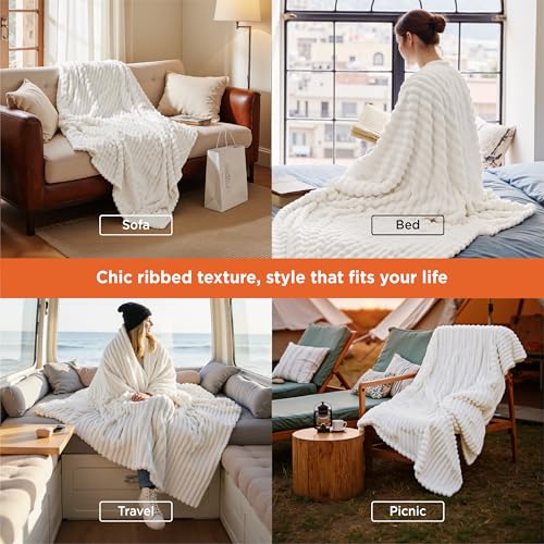 Bedsure blanket in a cozy bedroom setting