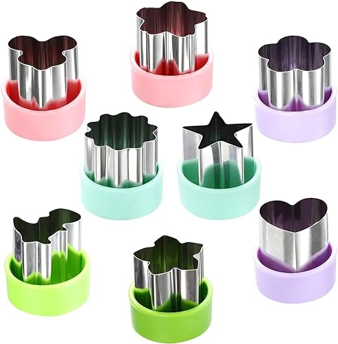 magigift Vegetable Cutter Shapes Set 8 Pack