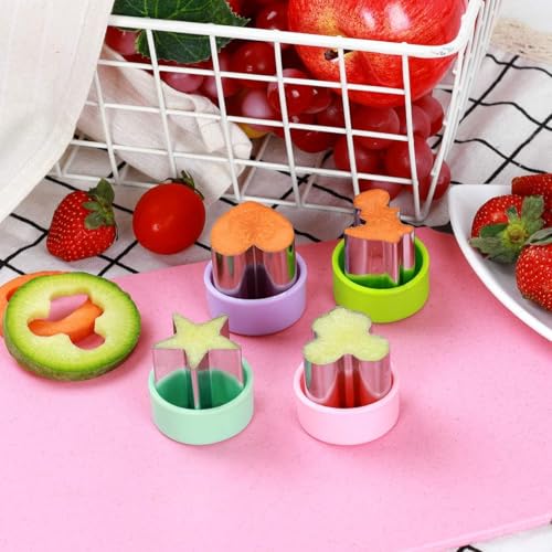 Close up of 1.5 inch bento food cutters