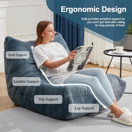 Hobestluk lounge chair in a modern living room