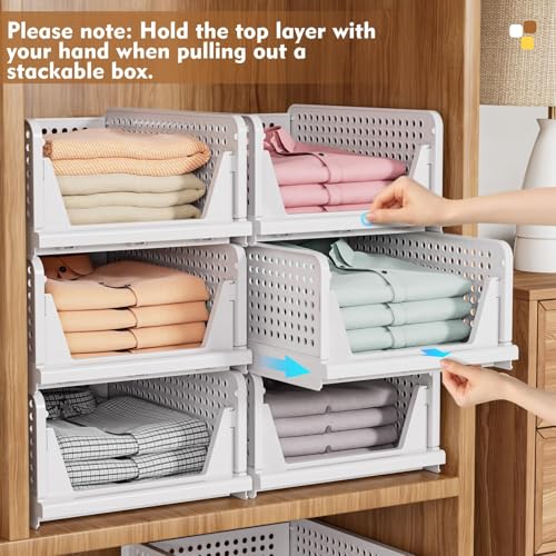 Durable PP plastic closet organizer unit