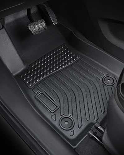 Rear seat coverage of BAMACAR floor liners