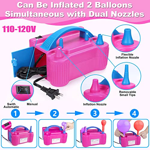Components of the iRabey balloon stand and base