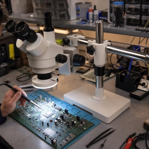 144-LED ring light for microscope illumination