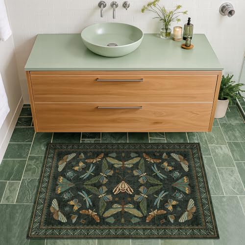Hazo Haus rug in a kitchen setting